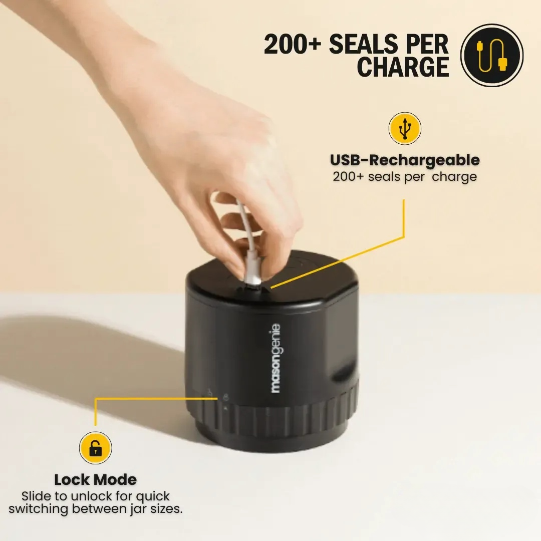 Mason Genie™ Vacuum Sealer